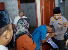 HUT Bhayangkara ke-80, Kapolres Karawang Resmikan Rumah Layak Huni untuk Warga Kurang Mampu