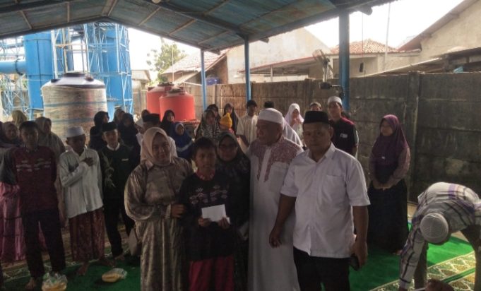 PT Pelangi Cahaya Utama Santuni 50 Anak Yatim dan Kaum Dhuafa di Cikarang Barat