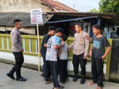 Patroli Dialogis Polsek Karawang Kota Fokus Cegah Tawuran dan Kejahatan 3C di Karawang Barat