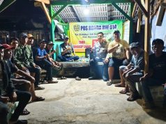 Kontrol Pos Kamling Babakan Jati, Bripka Ippung Ajak Warga Tingkatkan Kewaspadaan C3