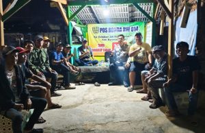 Kontrol Pos Kamling Babakan Jati, Bripka Ippung Ajak Warga Tingkatkan Kewaspadaan C3