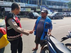 Patroli Dialogis di Tuparev, Aipda Bahari Gandeng Jukir Jadi Garda Depan Cegah C3