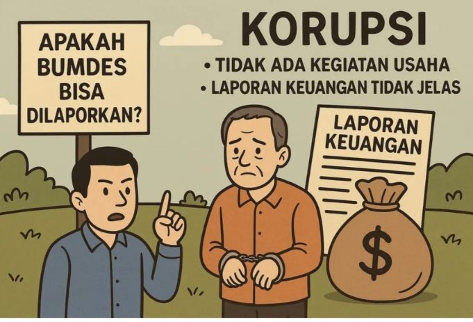 Dugaan Korupsi BUMDes Kampungsawah Masuk Babak Baru, Polisi Segera Periksa Saksi Ilustrasi
