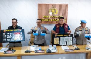 Perang Melawan Narkoba! 32 Pengedar Diciduk Polres Karawang, Jaringan Bandar Besar Masih Diburu