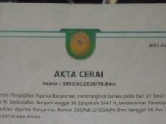 Diduga Ada Pemalsuan Dokumen Cerai, Laporan STI Bakal Dimediasi di Polresta Banyumas