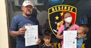 Gercep Polsek Cikampek! Anak Terlantar di Angkot Akhirnya Kembali ke Pelukan Ayah