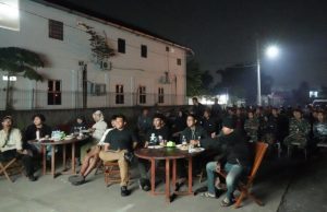Bukan Sekadar Nobar! Yonif 305/Tengkorak Perkuat Soliditas Lewat Euforia Piala Dunia 2026
