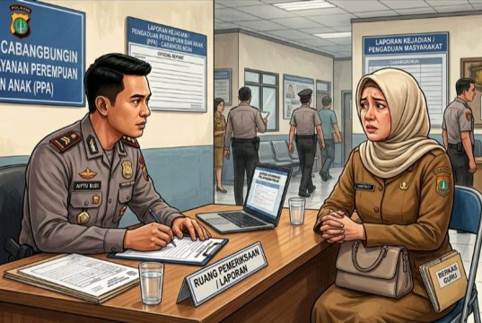 Oknum Guru PPPK SMPN 2 Cabangbungin Dilaporkan oleh Kades ke Polisi, Diduga Cemarkan Nama Baik Gambar ilustrasi, Guru PPPK di Bekasi Resmi Dilaporkan ke Polsek. (AlexaPodcast.ID)