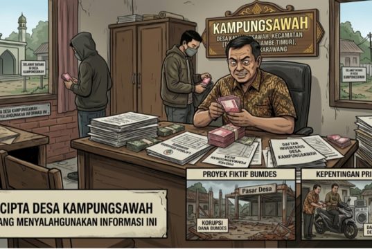 Usai Periksa Pelapor, Tipidkor Polres Karawang Kembangkan Penyidikan Dugaan Korupsi BUMDes Kampungsawah Gambar ilustrasi