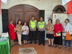 Polresta Karawang Kawal Ibadah Minggu di Gereja, Ratusan Jemaat Beribadah dengan Khusyuk