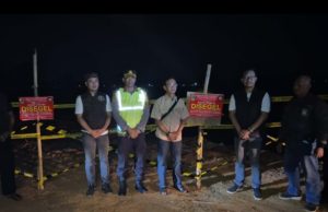 Galian Tanah Merah di Desa Citarik Disegel, Akses Lokasi Ditutup