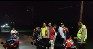 Polisi Gencar Razia Knalpot Brong di Karawang, Dua Motor Diamankan