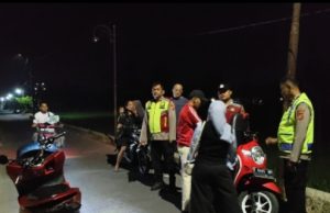 Polisi Gencar Razia Knalpot Brong di Karawang, Dua Motor Diamankan