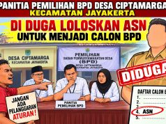 Pemilihan BPD Desa Ciptamarga Diduga Cacat Hukum, Status PNS Terpilih Dipersoalkan