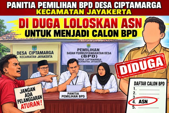 Pemilihan BPD Desa Ciptamarga Diduga Cacat Hukum, Status PNS Terpilih Dipersoalkan