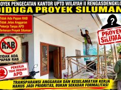 Proyek Pengecatan Kantor DLHK Rengasdengklok Minim Transparansi, Anggaran Dipertanyakan