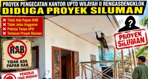 Proyek Pengecatan Kantor DLHK Rengasdengklok Minim Transparansi, Anggaran Dipertanyakan