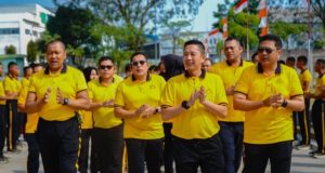 Polresta Karawang dan Brimob Makin Solid, Dua Komandannya Ternyata Satu Angkatan Akpol 2004