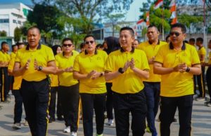 Polresta Karawang dan Brimob Makin Solid, Dua Komandannya Ternyata Satu Angkatan Akpol 2004