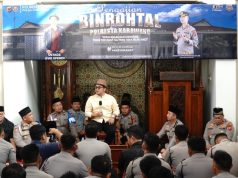Kapolresta Mario Prahatinto Bersama Jajaran Ikuti Pengajian, Ini Pesan Ustaz Evie Efendi