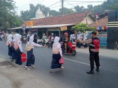 Sapa Pagi GAZZ Karawang, 468 Polisi Turun ke Jalan Bantu Pelajar dan Atur Lalu Lintas