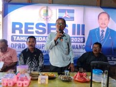 Reses III DPRD Karawang, Saryadi Buka Ruang Dialog dan Tampung Keluhan Warga Dewisari Anggota DPRD Kabupaten Karawang dari Fraksi Partai Demokrat, H. Saryadi, S.Sos