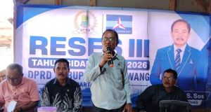 Reses III DPRD Karawang, Saryadi Buka Ruang Dialog dan Tampung Keluhan Warga Dewisari Anggota DPRD Kabupaten Karawang dari Fraksi Partai Demokrat, H. Saryadi, S.Sos