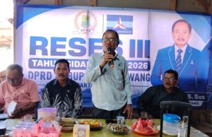Reses III DPRD Karawang, Saryadi Buka Ruang Dialog dan Tampung Keluhan Warga Dewisari Anggota DPRD Kabupaten Karawang dari Fraksi Partai Demokrat, H. Saryadi, S.Sos