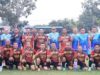 Sergai FC Tundukkan Socfindo 2-1, Bupati Darma Wijaya dan Dandim Bikin Laga Final Makin Bergairah Bupati Sergai Darma Wijaya dan Dandim 0204/DS Letkol Inf Wahidin Sobar foto bersama seusai pertandingan.
