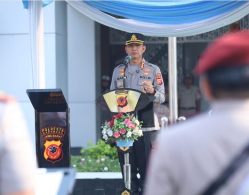 Kapolresta Karawang Ajak Masyarakat Sampaikan Aspirasi dengan Damai, Hindari Provokasi