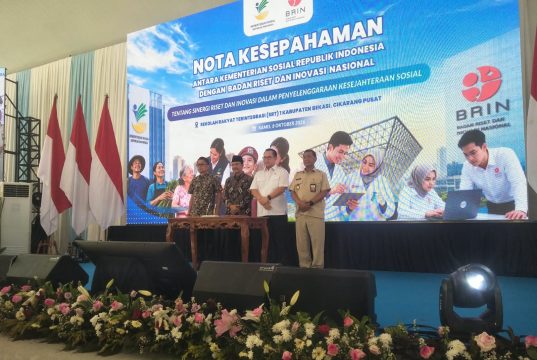 Kemensos dan BRIN Kolaborasi Perkuat Sekolah Rakyat, Gus Ipul Tekankan Peran Wali Asuh