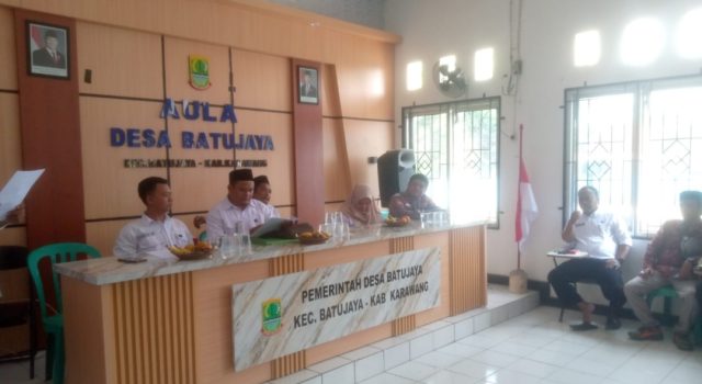 Sertijab BPD Desa Batujaya Berlangsung Khidmat, Siap Kawal Pembangunan dan Aspirasi Masyarakat
